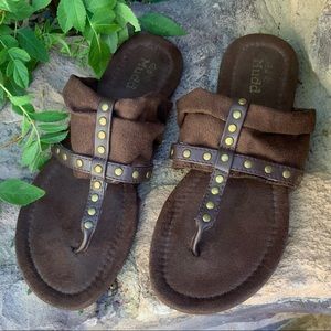 Mudd  BROWN Gladiator Thongs
